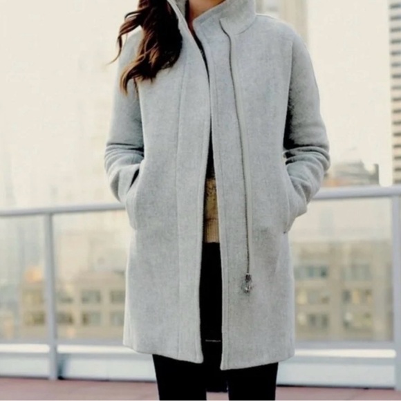 J. Crew City Coat - Gray - Picture 1 of 2